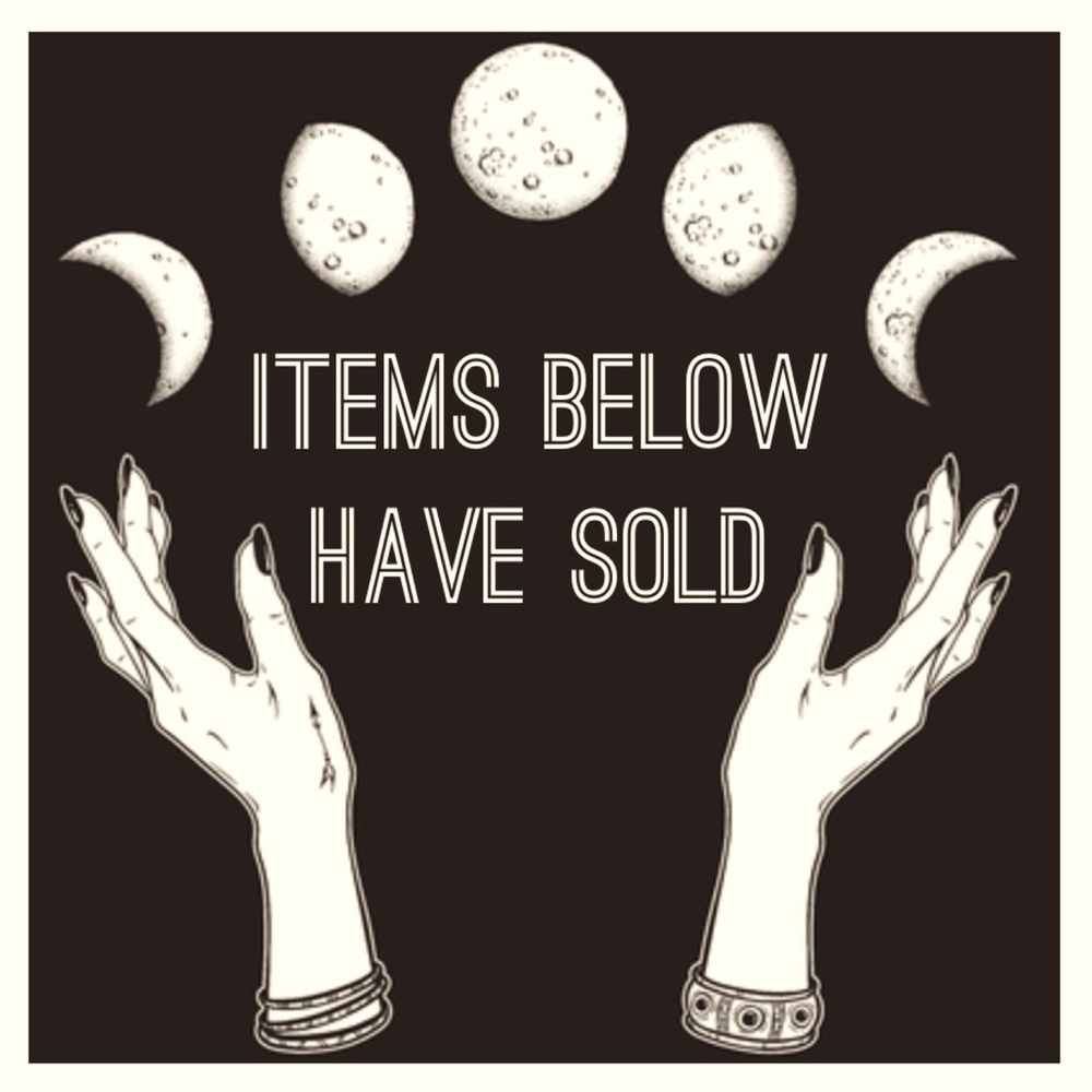 All sold items below this listing